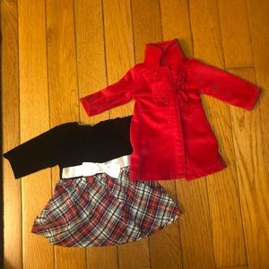 Doll dress and coat!